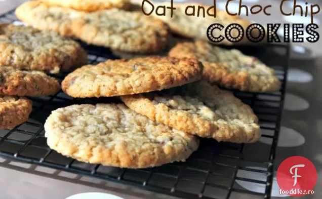 M-am mutat!...și niște prăjituri cu fulgi de ovăz și ciocolată