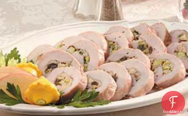 Friptură De Porc Umplută Cu Mere