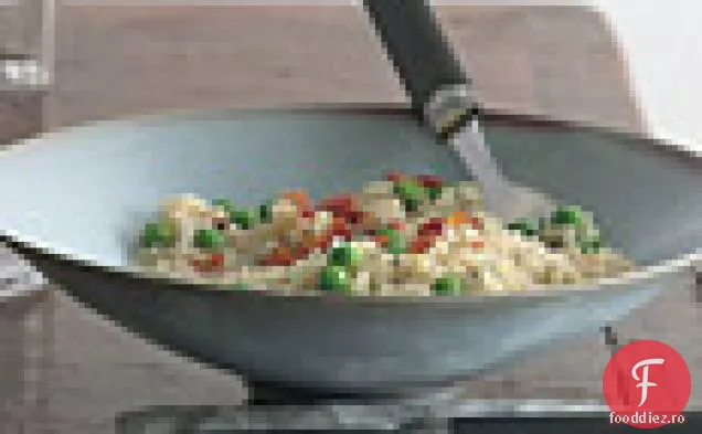 Risotto de mazăre și slănină