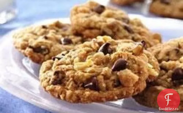 Fulgi De Ovăz-Ciocolată Cookie-Uri