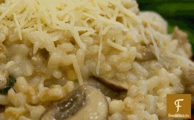 Risotto De Ciuperci De Curcan