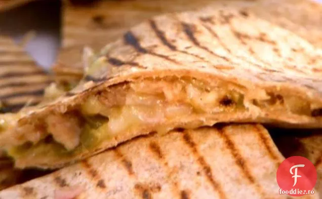 Funked Din Carne De Porc Quesadilla