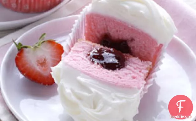 Cupcakes Umplute Cu Fructe