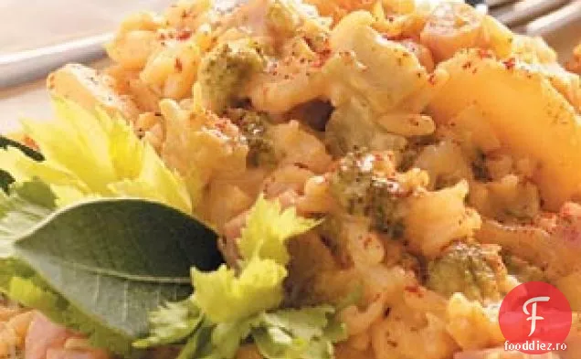 Șuncă și Broccoli gătite lent