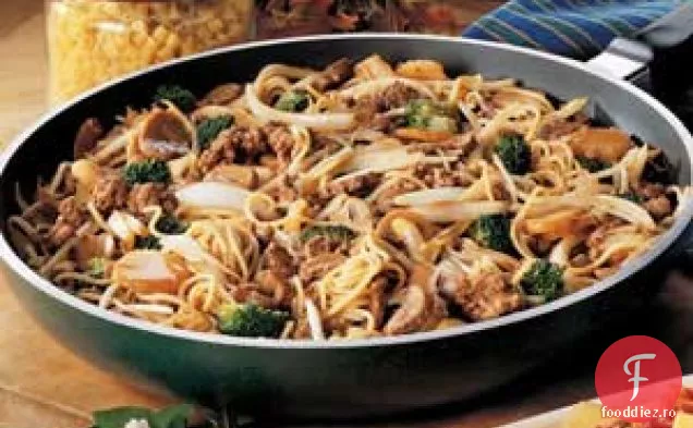 Broccoli Carne De Vită Lo Mein