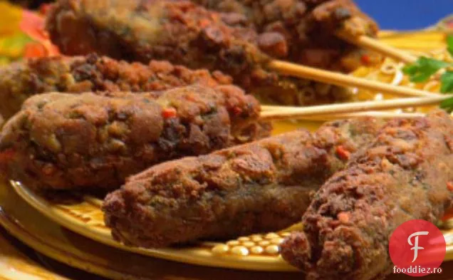 Umplutură prăjită pe un băț