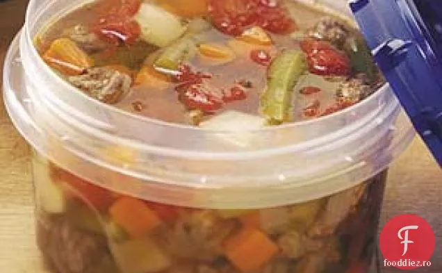 Supă de vită și legume