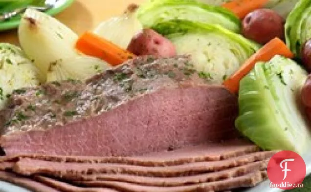 Carne de vită și varză cornată Campbell