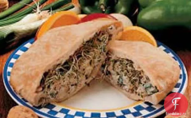 Nutty Pui Pita Sandwich-Uri