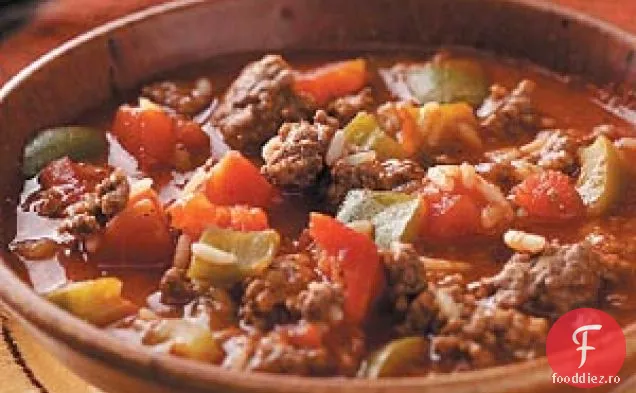 Supa De Ardei Umpluta
