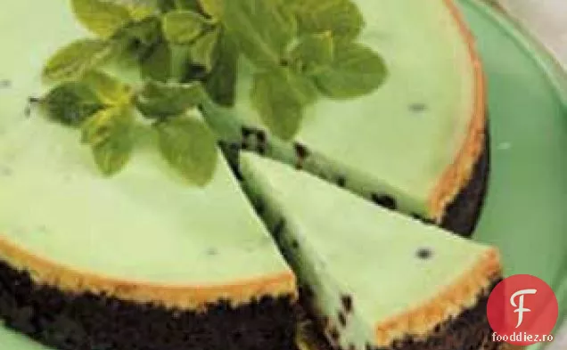 Peppermint Chip Cheesecake