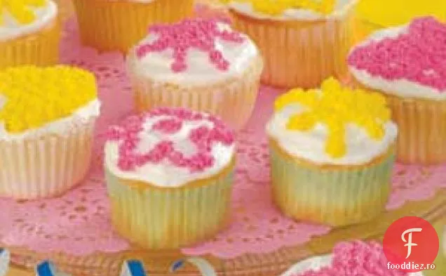 Cupcakes cu frisca glazura