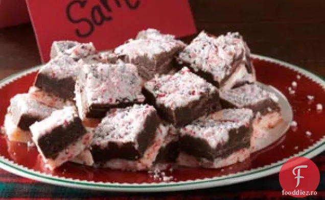 Candy Cane Fudge