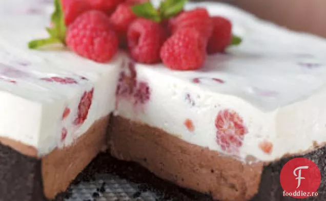 Cheesecake Cu Ciocolată Cu Zmeură