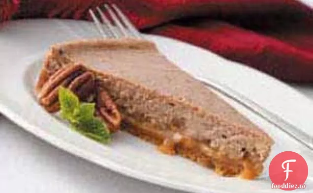 Cheesecake Cu Caramel De Ciocolată