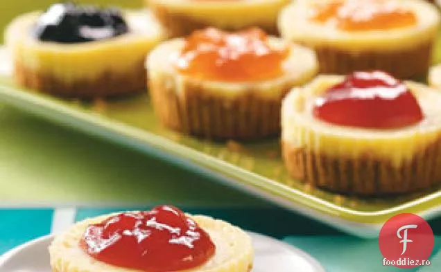 Mini Cheesecakes Cu Gem