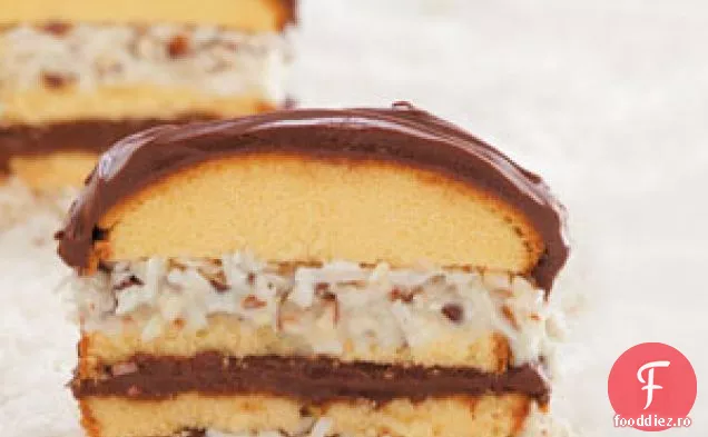 Tort De Lire Cu Strat De Nucă De Cocos