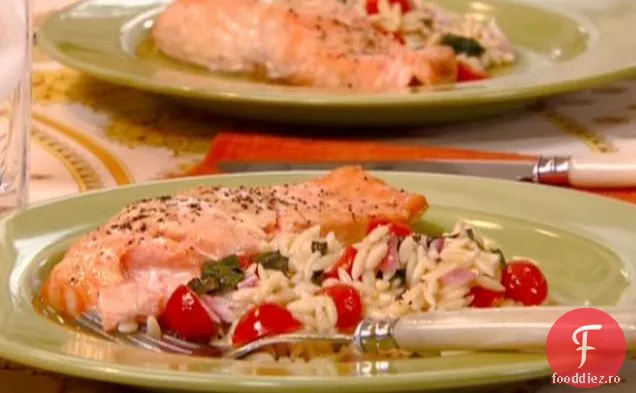 Fileuri De Somon Glazurate Cu Muștar De Miere