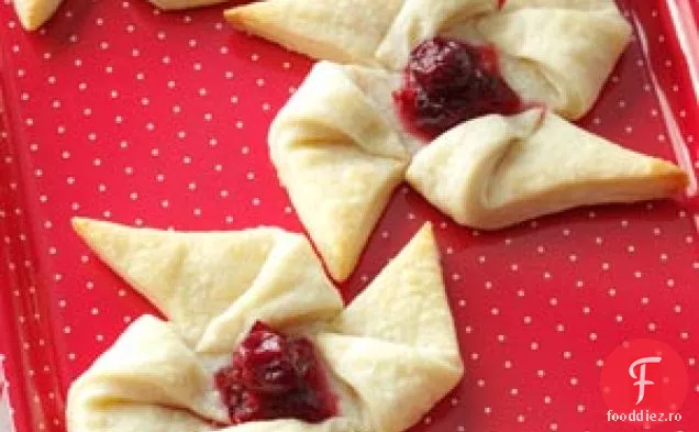 Ginger Cranberry Pinwheels