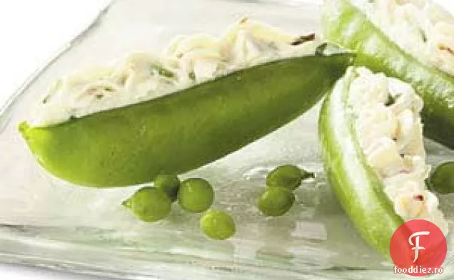 Cremă De Brânză-Păstăi De Mazăre Umplute