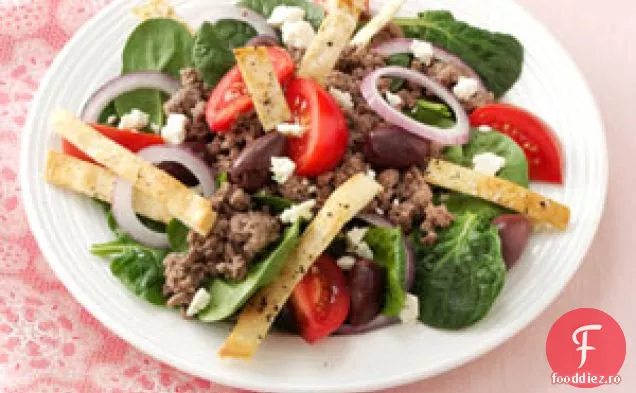 Salată Consistentă De Spanac Pita