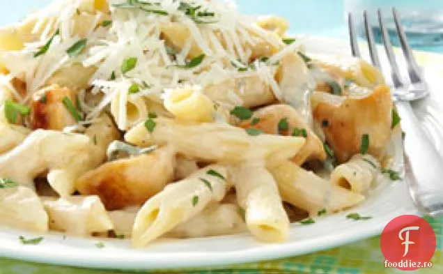 Penne Gorgonzola cu pui