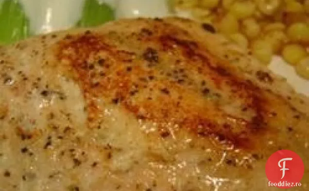 Somon Ușor De Lămâie-Piper Înnegrit