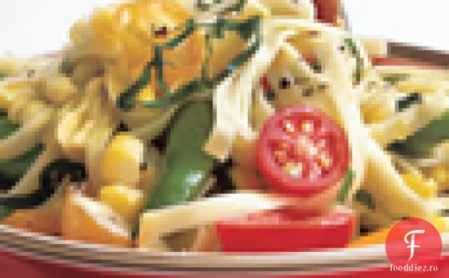 Linguine cu Succotash de vară