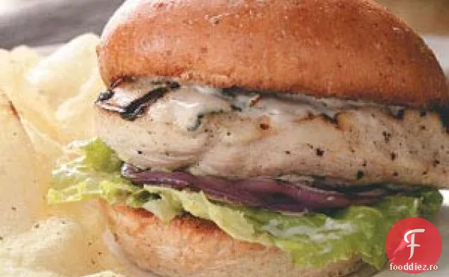 Caesar Chicken Burgers