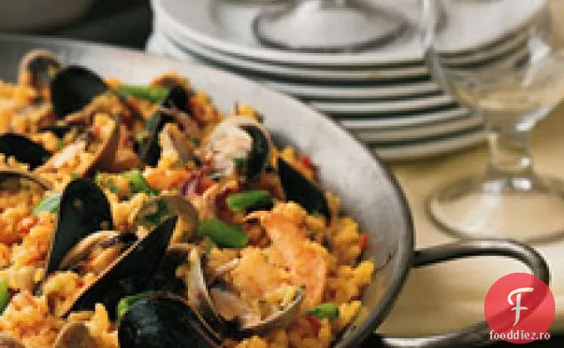 Paella Cu Fructe De Mare