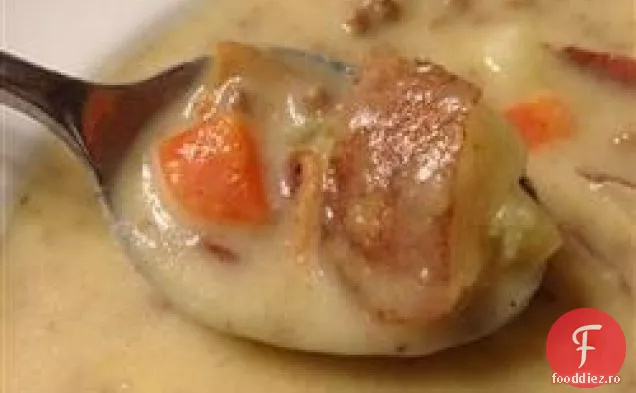 Bacon Cheeseburger Supa De Cartofi