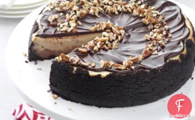 Cheesecake Glazurat Cu Ciocolată