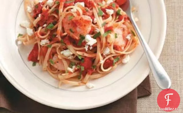 Creveți Și Roșii Linguine Toss
