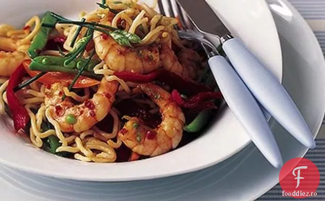Fidea De Creveți Cu Ardei Iute