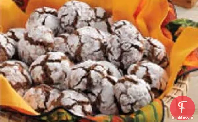 Crinkle-Top Cookie-Uri De Ciocolată