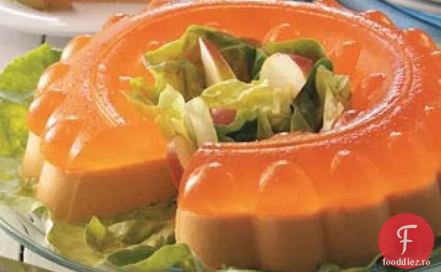 Salată De Gelatină Portocalie Condimentată
