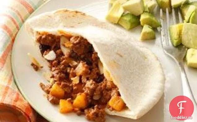 Picadillo în pâine Pita