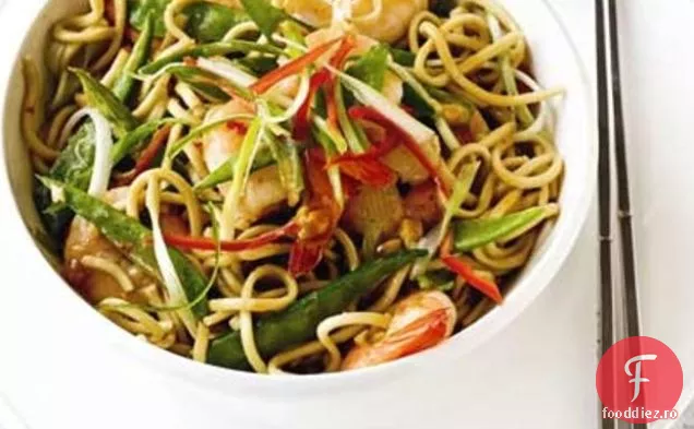 Tăiței De Creveți Cu Sos De Arahide