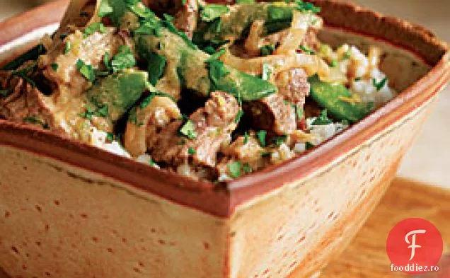 Picant Thai Carne De Vită Curry