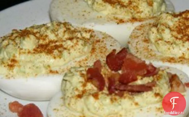 Guacamole Ouă Deviled