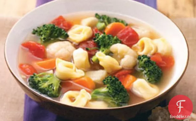 Supă De Tortellini Veggie