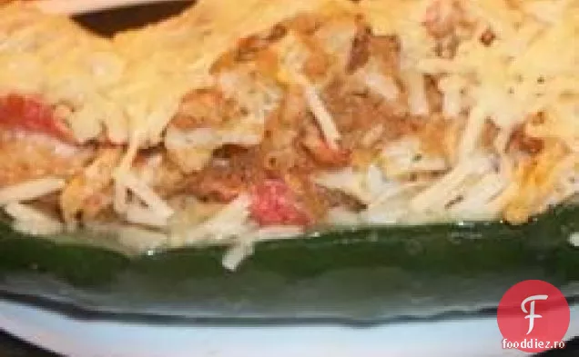 Dovlecei umpluți cu Crab Mandy