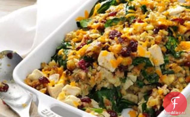 Turcia & Spanac Umplutura Caserola