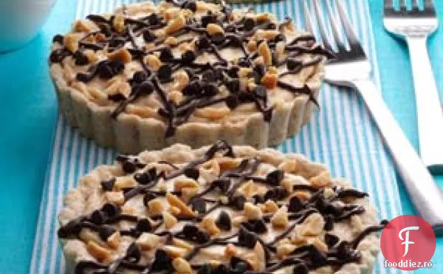 Ciocolata Unt De Arahide Mousse Tarte