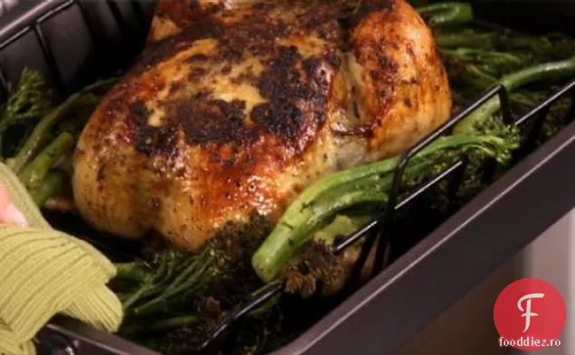 Pui prăjit Jalapeno cu Broccolini pentru copii