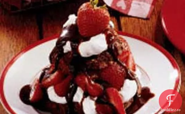 Strawberry Chocolate Shortcake