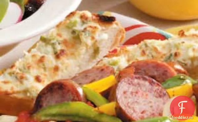 Pâine De Usturoi Cu Ceapă Cremoasă