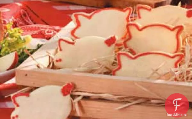Cookie-Uri Mici De Zahăr Piggy