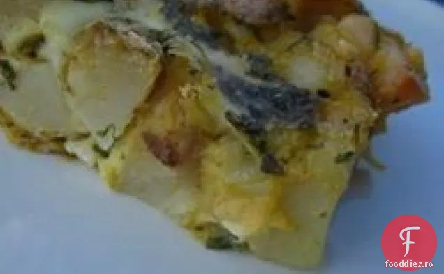 Caserola Cremoasă Pentru Micul Dejun Cu Cartofi