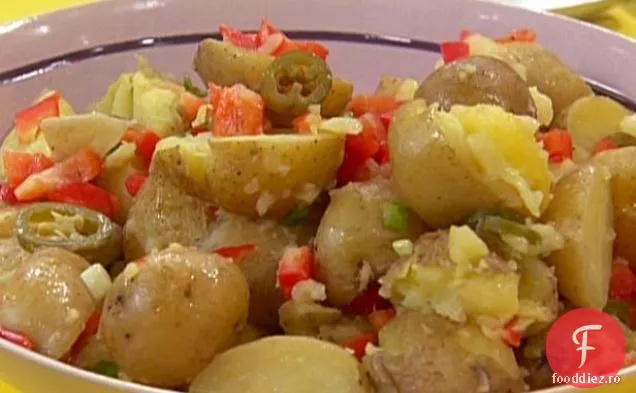 Salată de ardei și cartofi